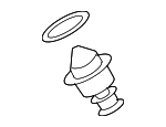24505924 - Cooling System: Thermostat for GM Image