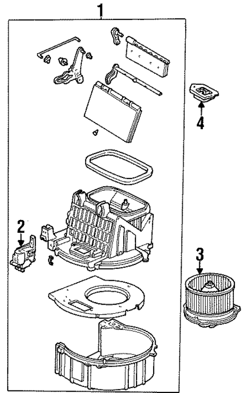 Controls for 1998 Isuzu Oasis #0