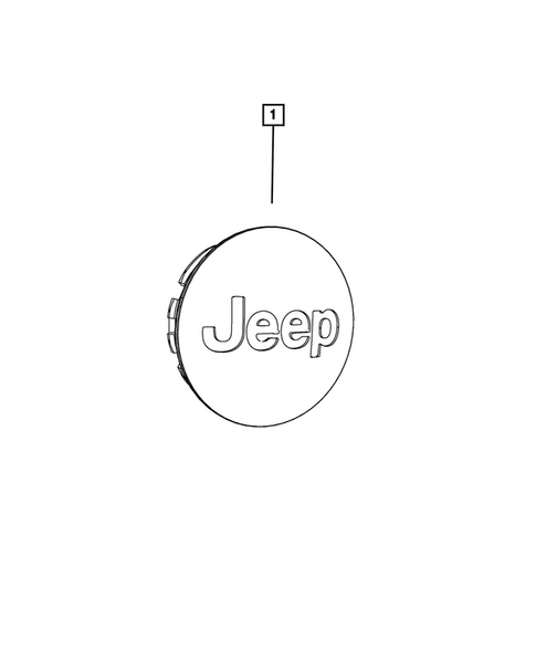 Wheel Covers and Center Caps for 2026 Jeep Grand Cherokee L #0