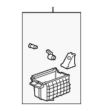 83435SECA51ZA - Body: Compartment Box for Acura Image