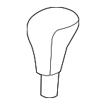 54130SECA82 - : 2004-2005 Acura TSX - Knob, Select (Leather) for Acura: TSX Image
