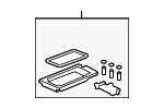 83408SDAA01ZB - Body: Tray for Acura Image