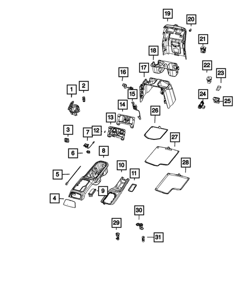 Consoles for 2023 Jeep Wrangler #0