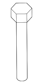 33306770250 - Suspension: Suspension Control Arm Bolt for BMW Image