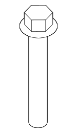 7119907452 - Body: Engine Cradle Bolt for BMW Image