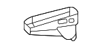 81231TZAJ01ZA - Body: Recline Knob for Honda Image