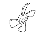 214869E010 - Cooling System: Fan Blade for Nissan: Altima, Sentra Image