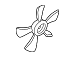214869E000 - Cooling System: Fan Blade for Nissan: Altima, Sentra Image
