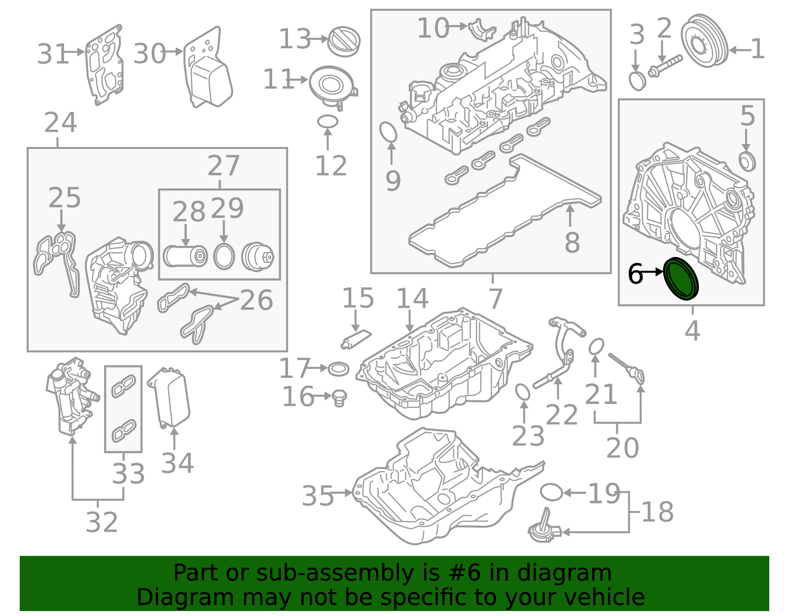 Genuine BMW 11-14-7-797-490 | Rear Main Seal | FREE Shipping on Most ...