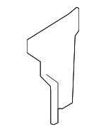 41117228435 - : End Plate for BMW: 535i GT, 535i GT xDrive, 550i GT, 550i GT xDrive Image