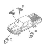 56043275AK - Electrical: Occupant Restraint Module for Mopar Image