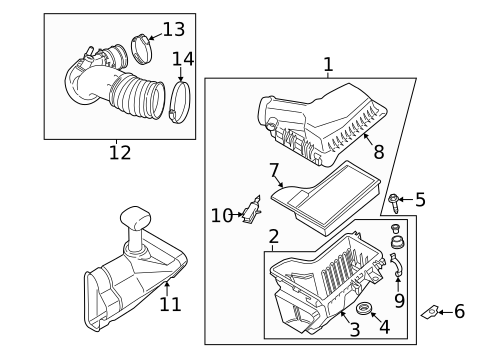 Air Intake for 2017 Ford Mustang #0