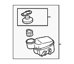 4722052270 - : Master Cylinder Reservoir for Toyota: Yaris Image