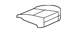 25826416 - Body: Seat Cushion Foam for GM Image