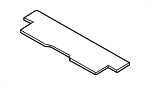51718244658 - : Spoiler Gasket for BMW: 323i, 325i, 325xi Image