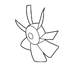 1636131130 - Cooling System: Fan Blade for Lexus: ES350 Image