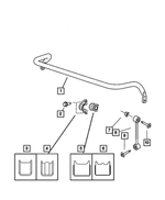 52089465AD - : Stabilizer Bar Bushing for Mopar Image