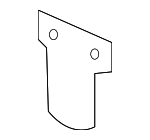 538520E011 - : Fender Liner Pad for Lexus: RX330, RX350, RX400h Image