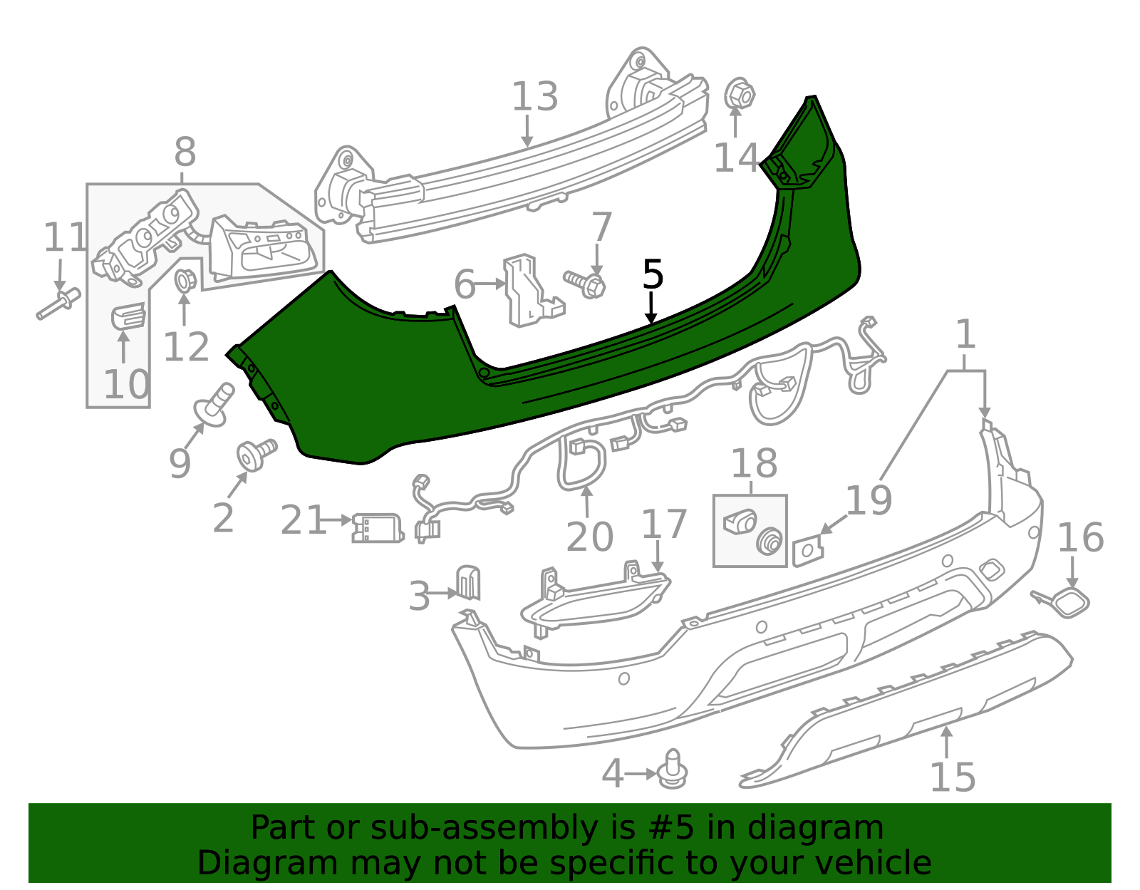 2017-2022 Buick Encore Fascia 42541975 | Auto Parts Express