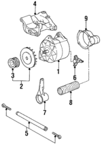 92860344302 - Electrical: Fan for Porsche: 944, 968 Image