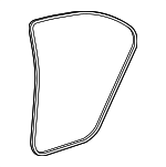 21769700005F01 - Body: Door Seal for Mercedes-Benz Image