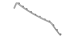 2021-2024 Ford Explorer Trim Molding mb5z8419ac | TascaParts.com