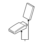 97052255100 - Body: Pad for Porsche: Panamera Image