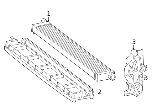 Intercooler for 2021 Mercedes-Benz AMG GT 53 #0