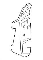 6L2Z78023A60A - Body: Insulator for Ford: Explorer, Explorer Sport Trac | Mercury: Mountaineer Image