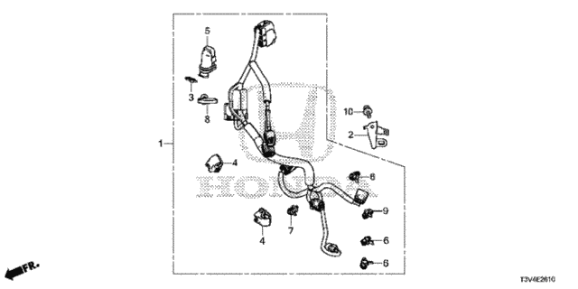 Motor Sensor Wire Harness for 2014 Honda Accord #0