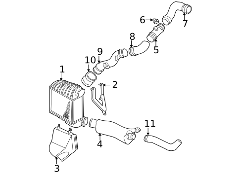 Intercooler for 2006 Volkswagen Beetle #0