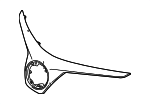 5311102B00 - Body: Upper Grille for Toyota: Corolla Image