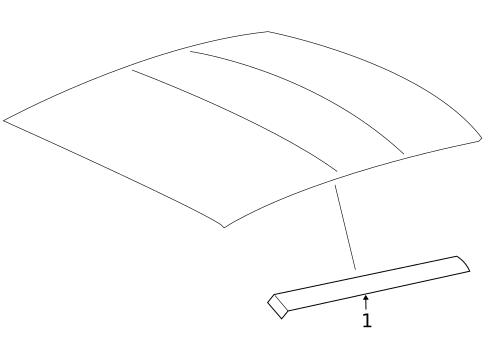 Exterior Trim - Roof for 2018 Jaguar XJR575 #0
