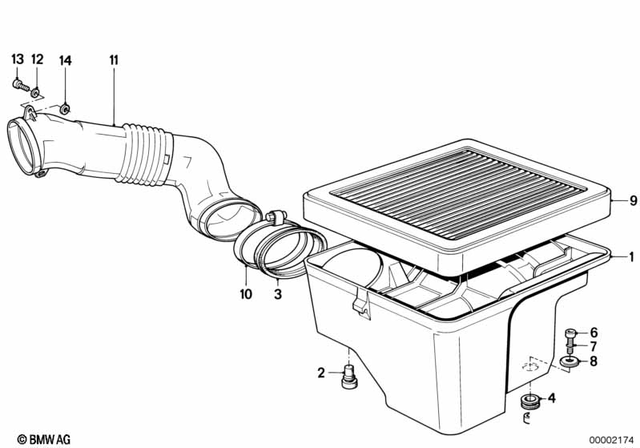 13721460524 - : Intake Snorkel for BMW-Motorrad Image