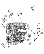 6101759 - Electrical: Hex Head Screw And Washer for Mopar Image