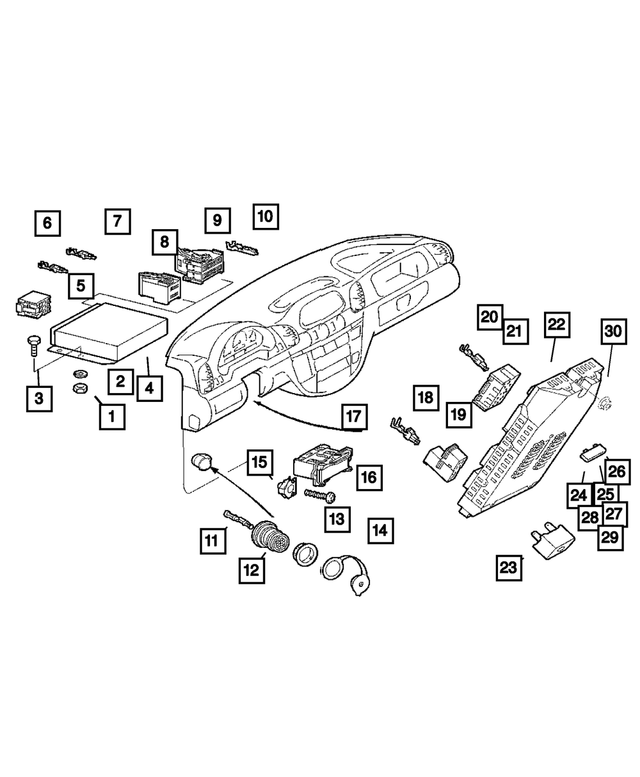 5126198AA - Electrical: Bolt for Mopar Image