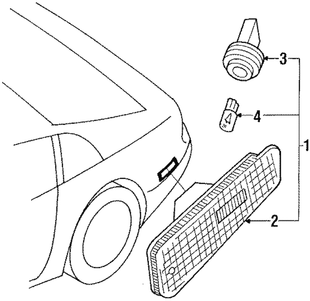 TaroMinoページ OEM 1991-1996 NISSAN 300ZX SUMITOMO RIGHT PASSENGER FRONT
