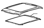 HC3Z2850202B - Body: Roof Panel for Ford Image