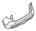 850225R01J - Body: Bumper Cover for Nissan: Kicks, Kicks Play Image