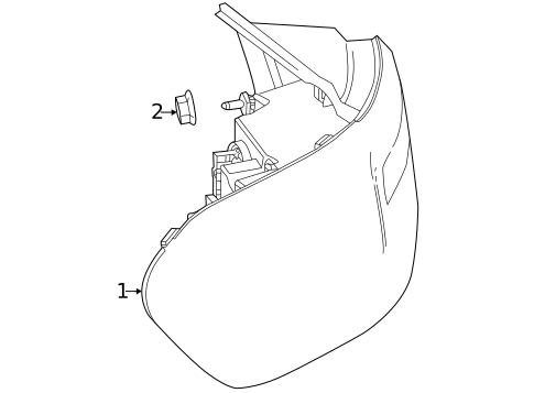 Tail Lamps for 2022 Mercedes-Benz EQB 350 #0