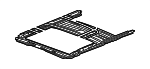 25845141 - Body: Sunroof Frame for Hummer: H2 Image