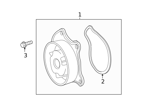 Water Pump for 2009 Pontiac Vibe #0