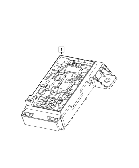 Power Distribution, Fuse Block, Junction Block, Relays and Fuses for 2023 Jeep Grand Wagoneer #5