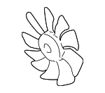 73311FG000 - : Fan Blade for Subaru: Forester, Impreza, XV Crosstrek Image