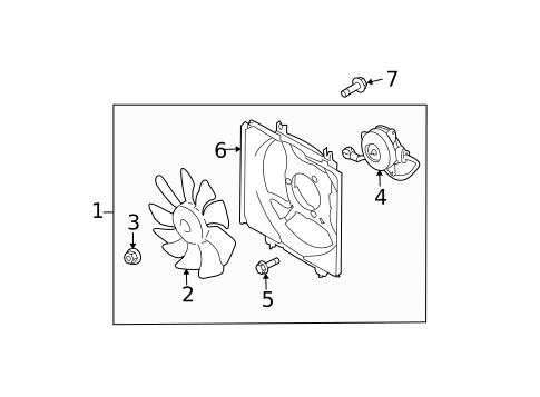 Condenser Fan for 2013 Subaru Forester #0