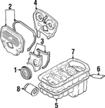 K01511401B - Engine: Damper Pulley for Kia: Sportage Image