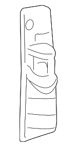 7320006040 - Body: Seat Belt Height Adjuster for Toyota Image