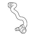 17129468651 - Cooling System: Water Hose for BMW: 745e xDrive Image