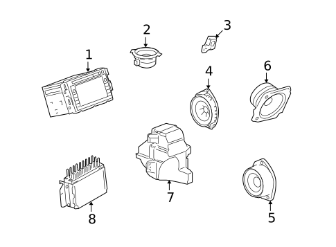 Sound System for 2009 Saturn Outlook #0