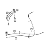 4721837AA - Brakes: Parking Brake Cable Insulator for Mopar Image
